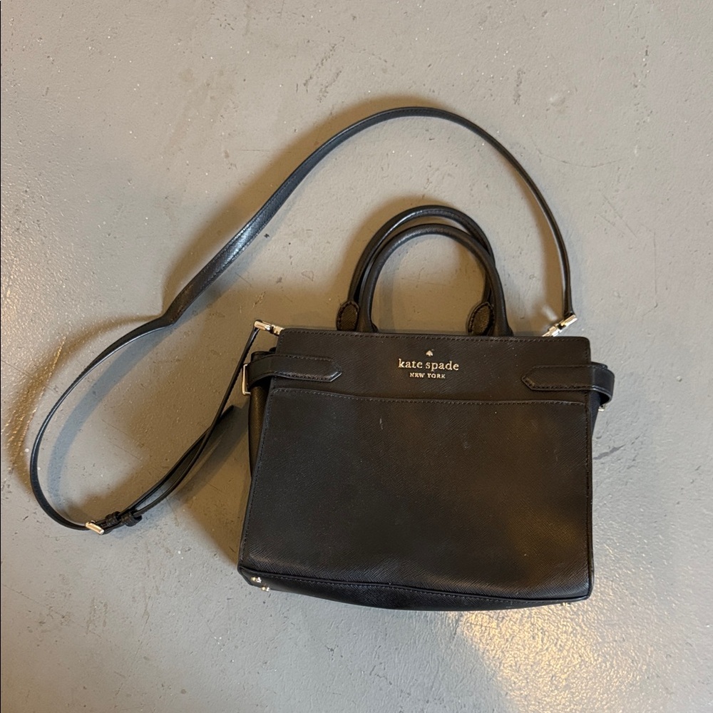 Kate Spade Black Leather Handbag